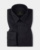Grease Black Giza Cotton Tuxedo Shirt