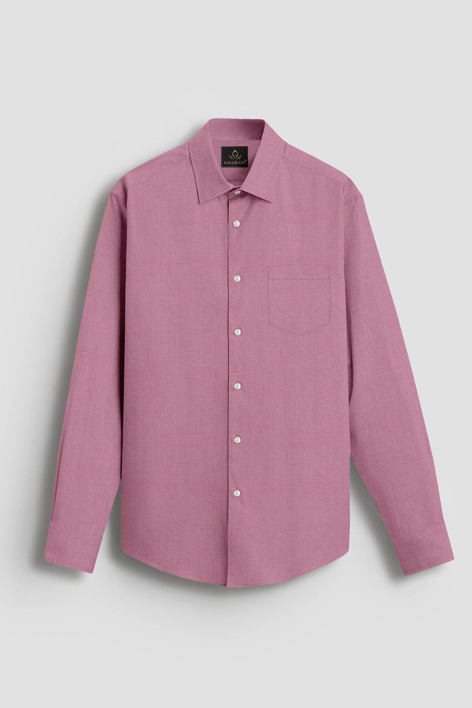Millennial Pink Luxurious Linen Shirt