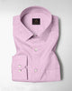 Azalea Pink and Milk White Gingham Shepherd Checks 2 Ply Giza Cotton Shirt