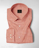 Shrimp Orange Luxurious Linen Shirt