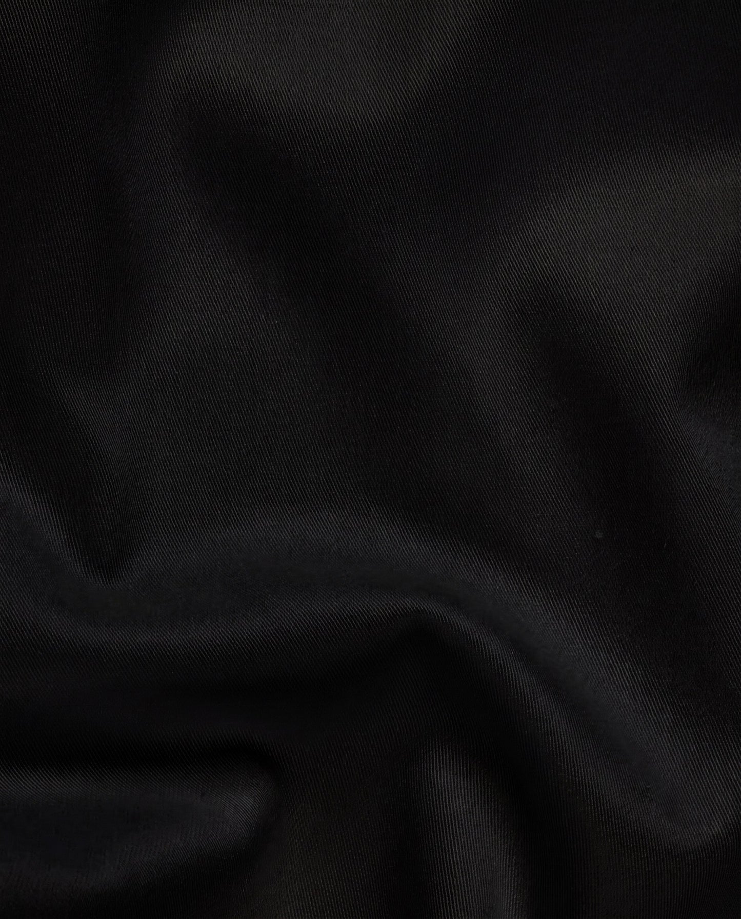 Grease Black Giza Cotton Tuxedo Shirt