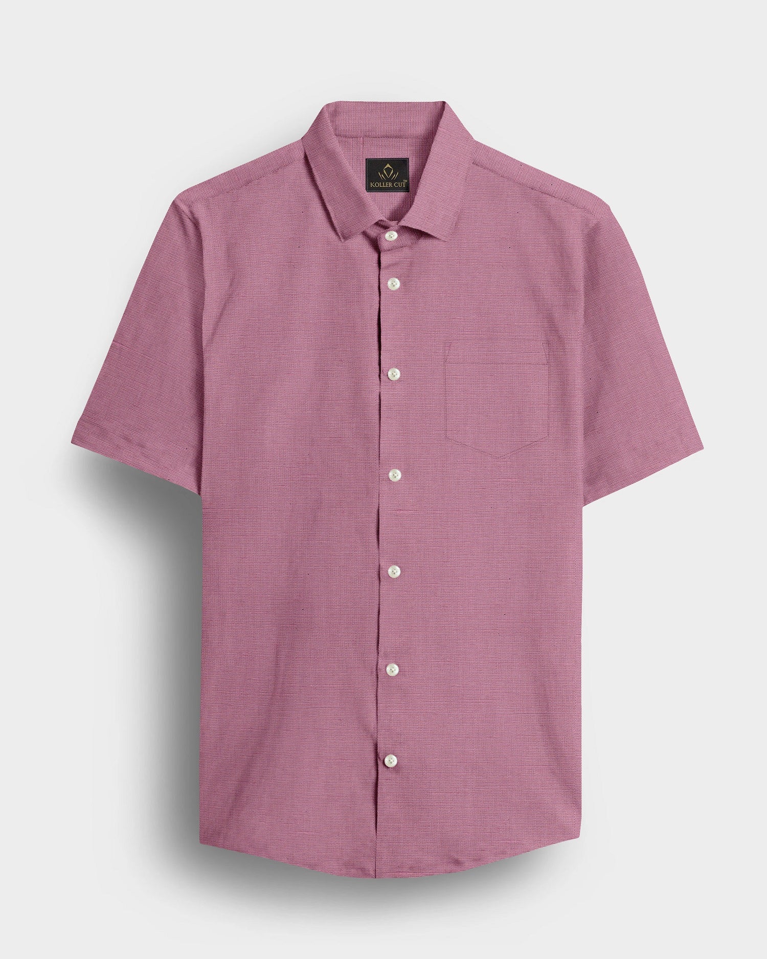Millennial Pink Luxurious Linen Shirt
