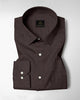 Coffee Brown Men's Luxurious Linen Shirt