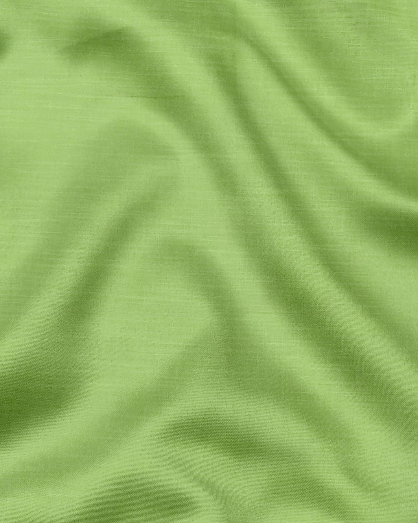 Piquant Green Cotton Linen Shirt