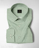 Lichen Green Plain Oxford Cotton Formal Shirt