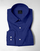 Indigo Blue Giza Cotton Shirt