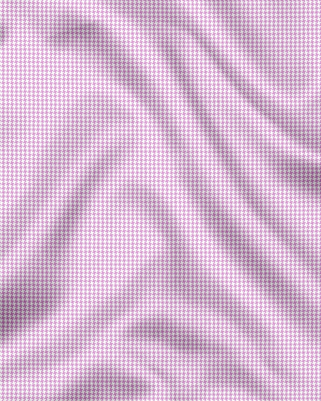 Lavender Pink and White Ninja Shuriken Printed Designer Cotton Shirt