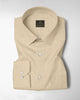 Beige Giza Cotton Shirt