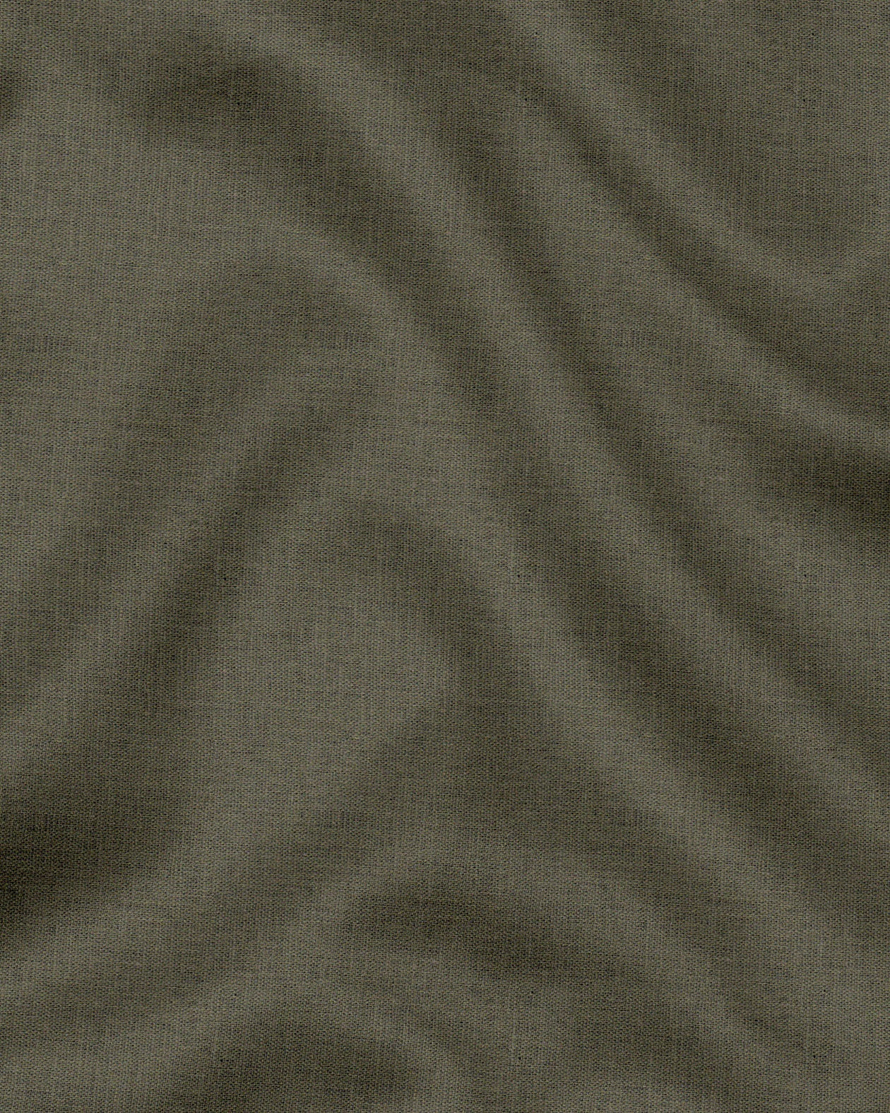 Moss Green Cotton Linen Shirt-Buy Plus size Shirts in India