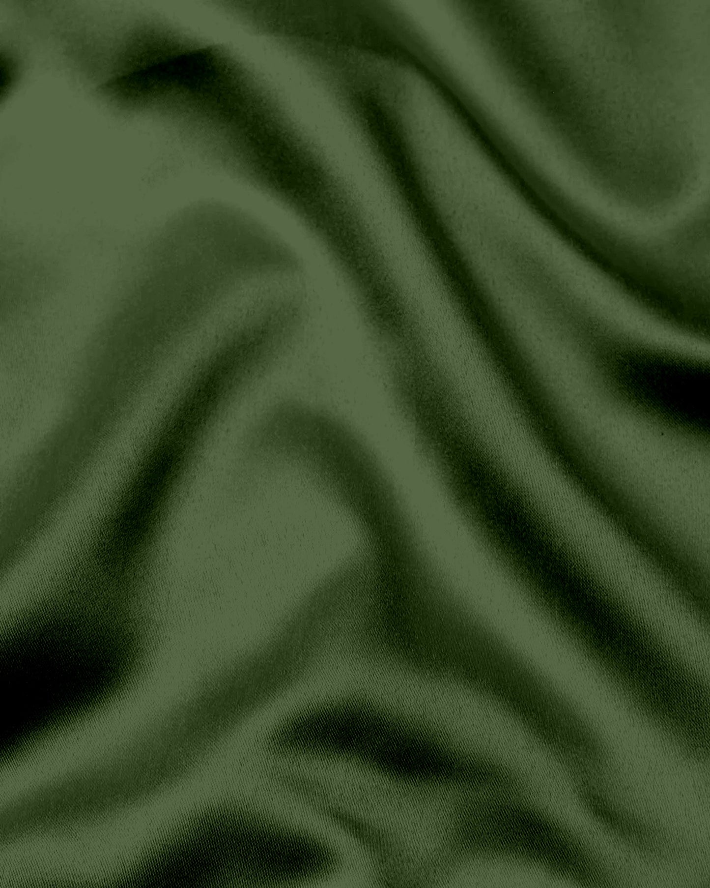 Basil Green Men's Giza Cotton Shirt