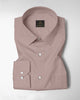 Cinereous Taupe Luxurious Linen Shirt-Plus Size Pure Linen Shirt