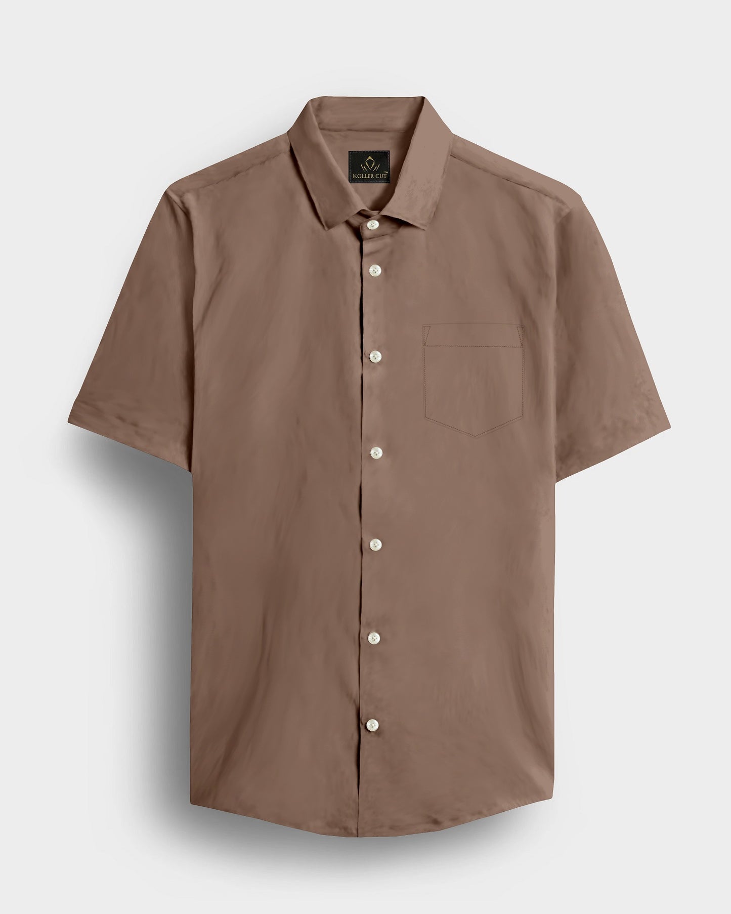 Mocha Mousse Giza Cotton Shirt