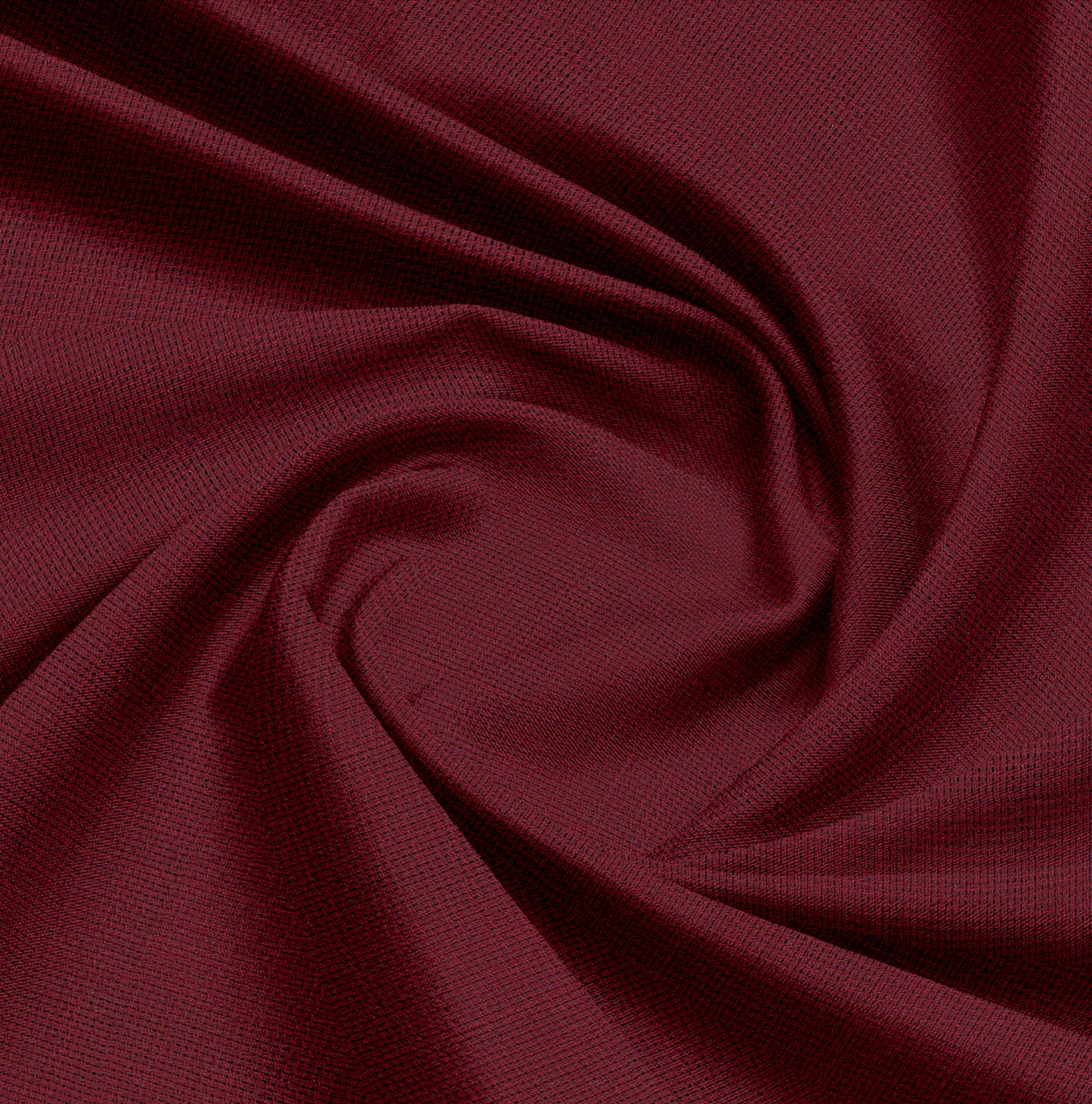 Vermilion Red Men's Cotton Linen Shirt