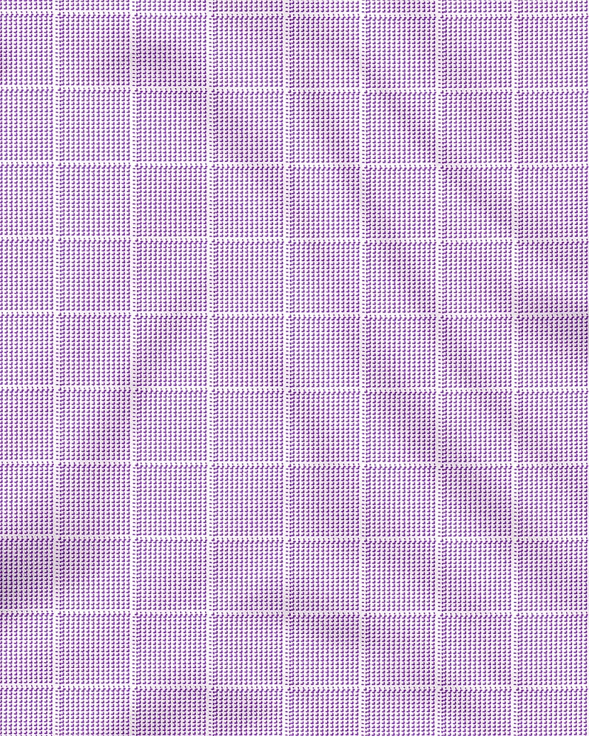 Lavender and Frost White Checks Designer Cotton Shirt