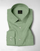 Mantle Green Giza Cotton Shirt