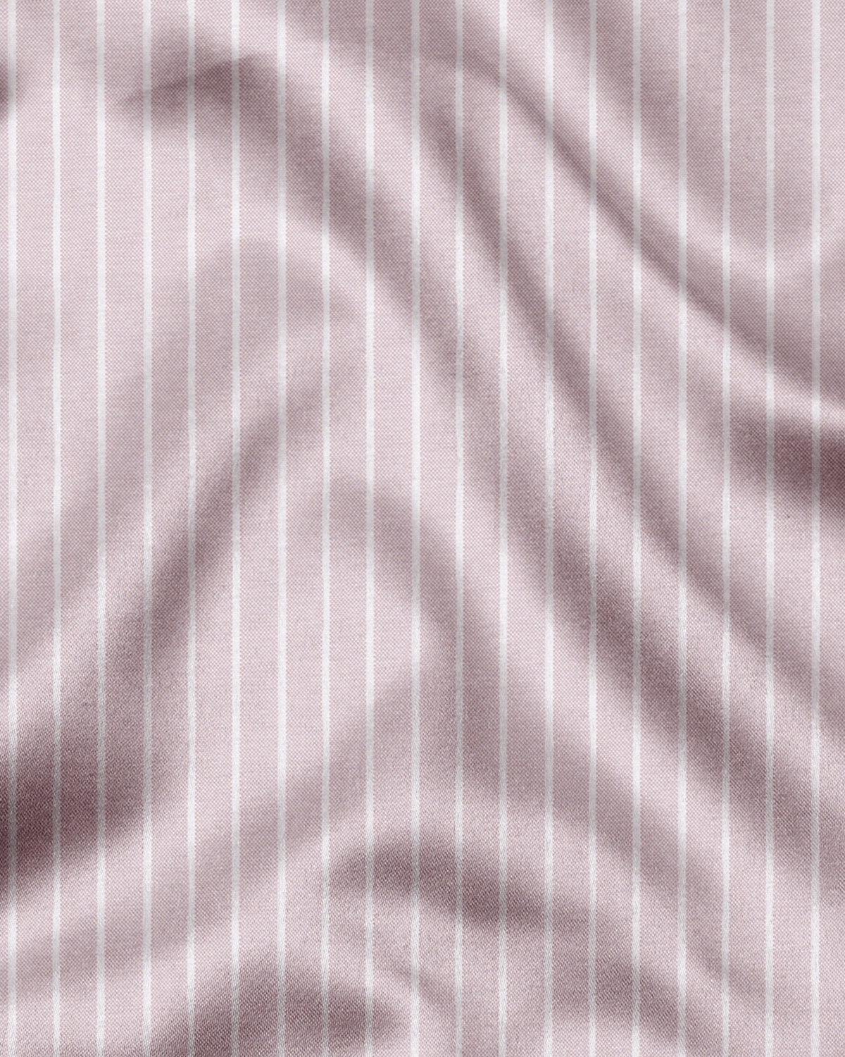 Blossom Pink and Flash White Chalk Stripes Oxford Cotton Shirt