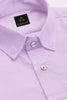 Lilac Purple Giza Cotton Shirt