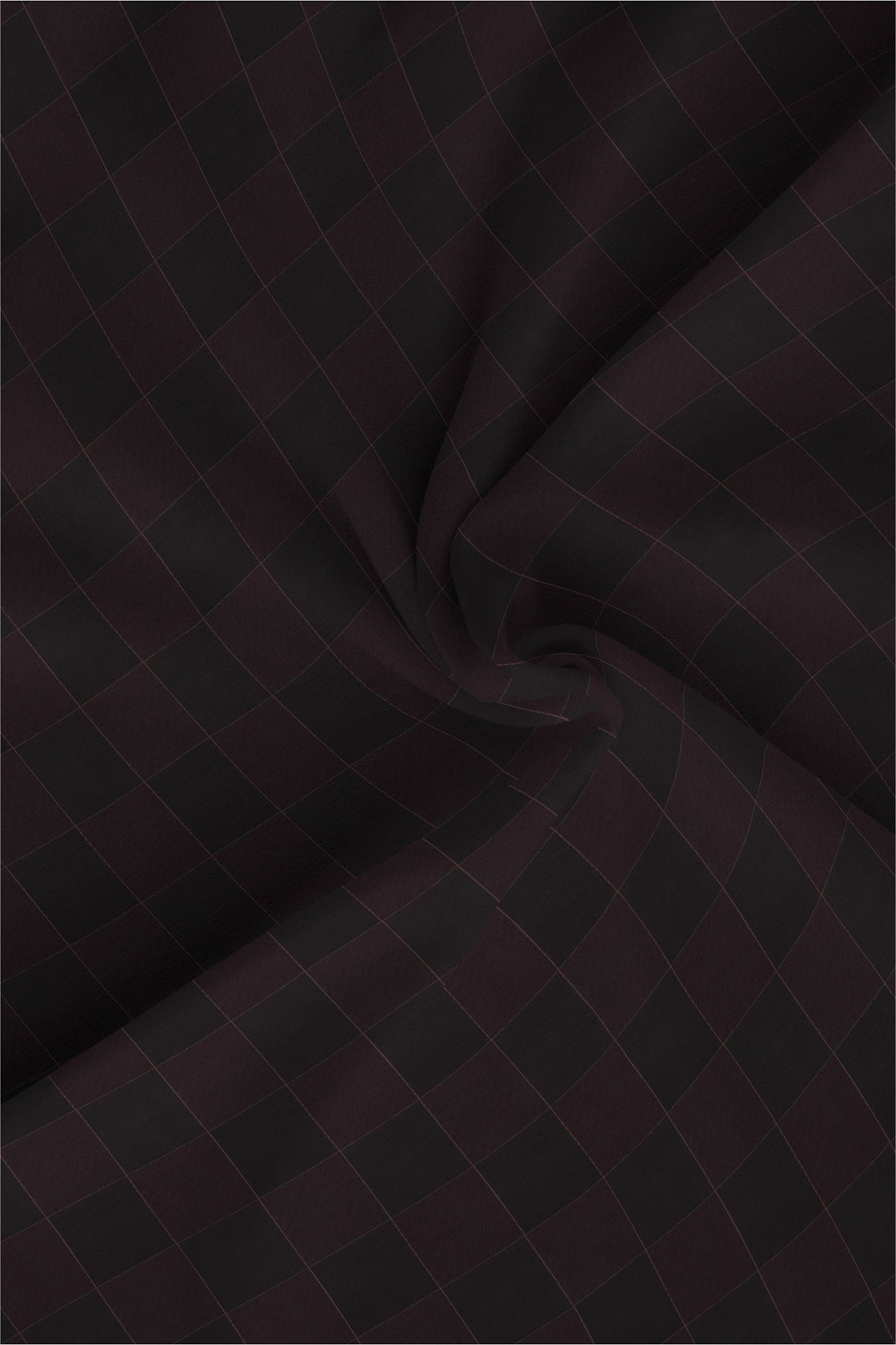 Jade Black and Tillandsia Purple Checks Premium Egyptian Giza Cotton Shirt