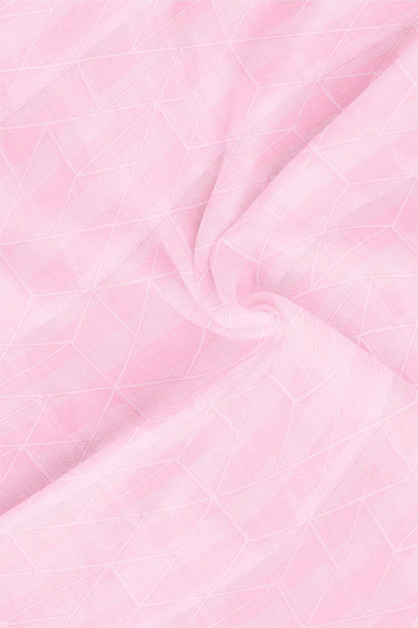 Pearl Pink Abstract Jacquard Print Egyptian Giza Cotton Shirt