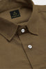 Chamoisee Brown Luxurious Linen Shirt