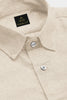 Light Fawn Men's Luxurious Linen Shirt