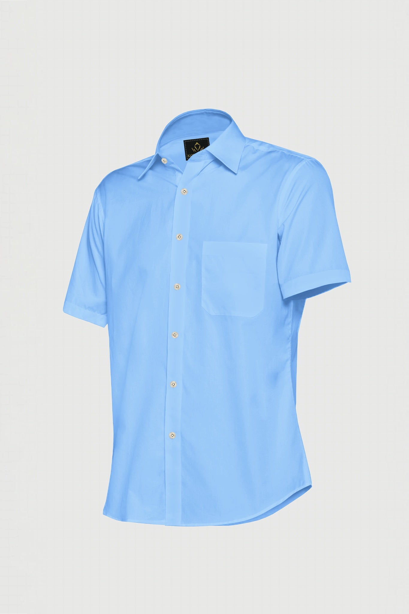 Hawkes Blue Giza Cotton Shirt