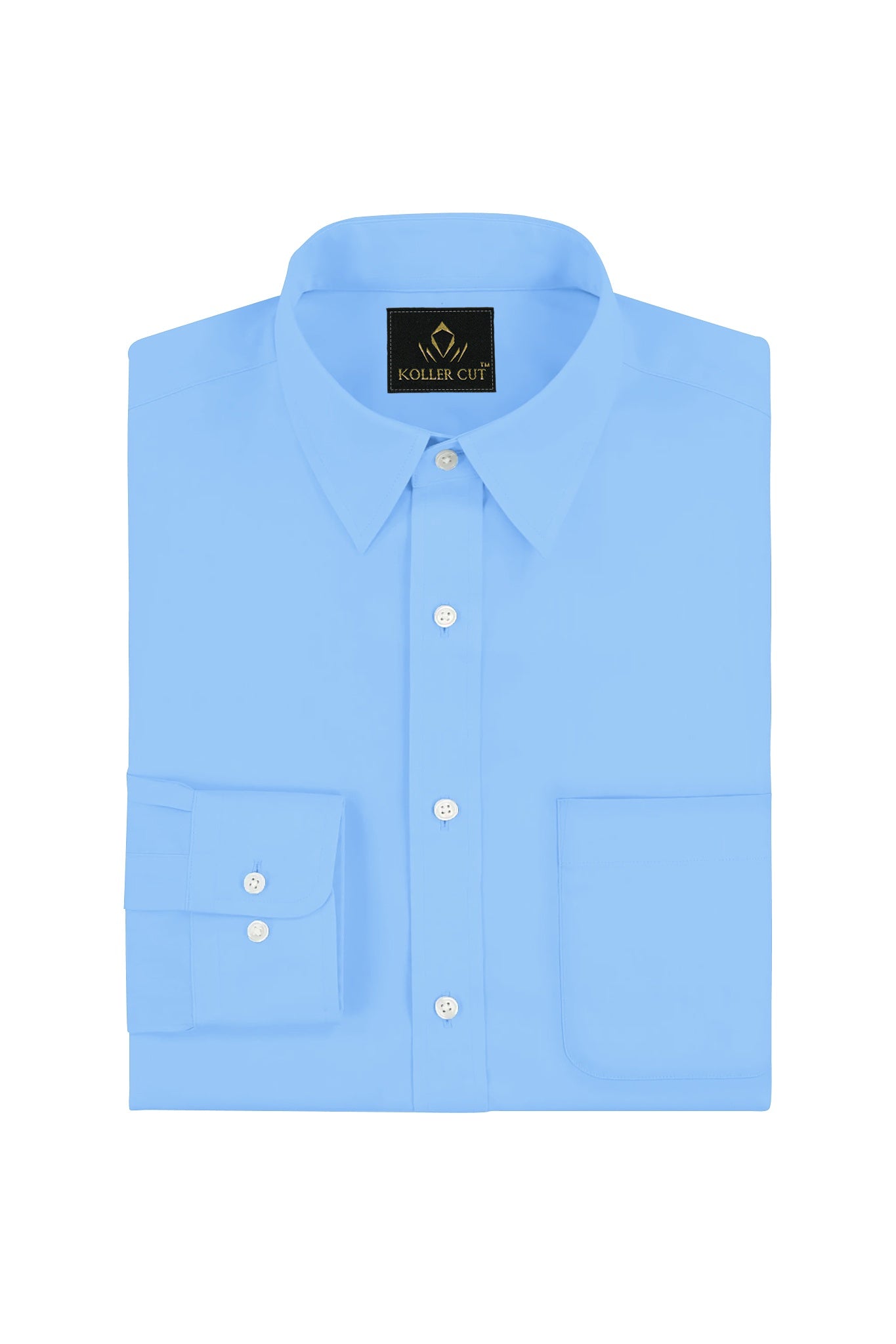 Hawkes Blue Giza Cotton Shirt