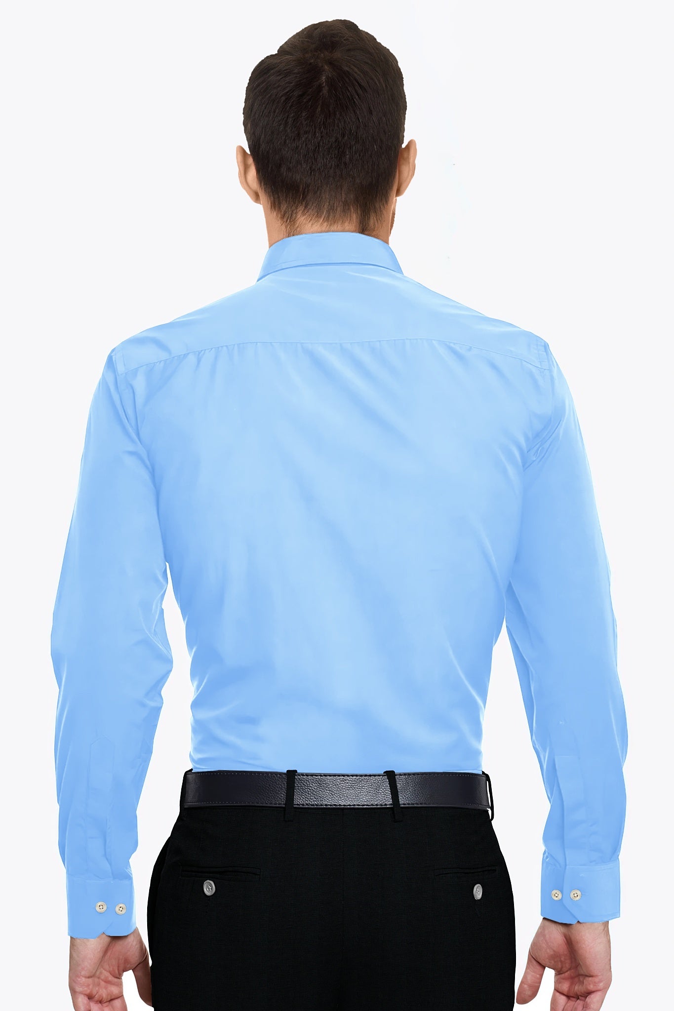 Hawkes Blue Giza Cotton Shirt