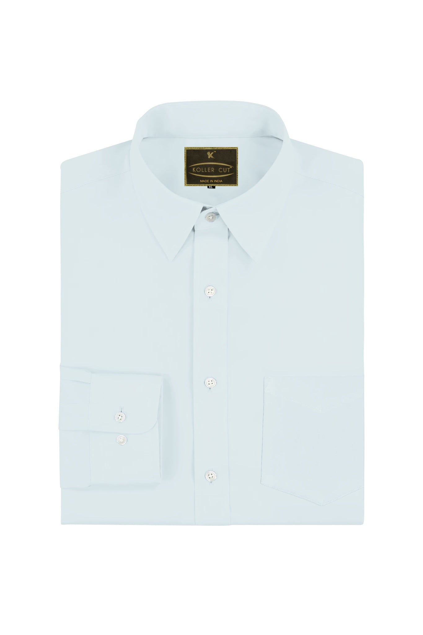 Fog Grey Giza Cotton Shirt