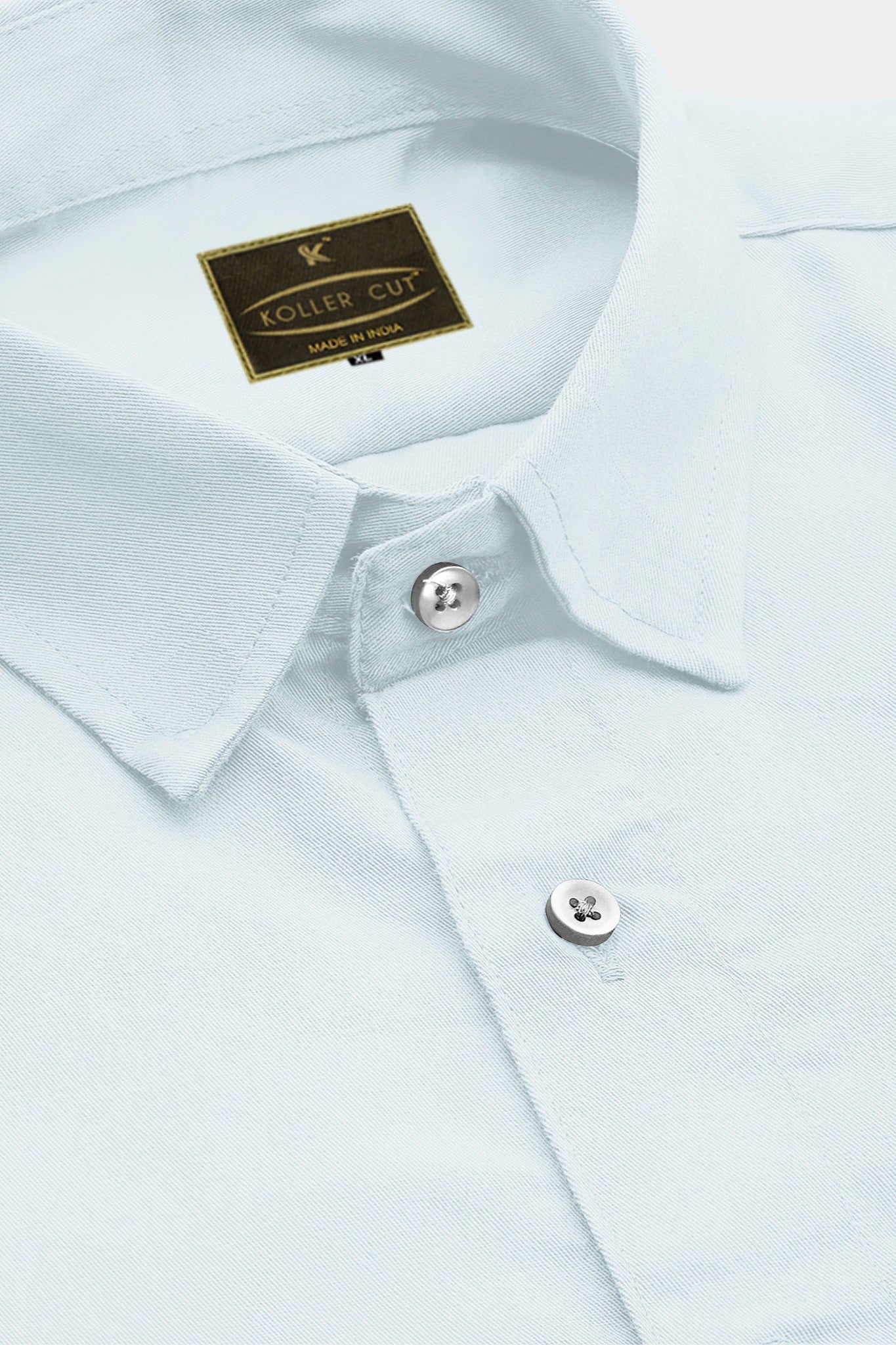 Fog Grey Giza Cotton Shirt
