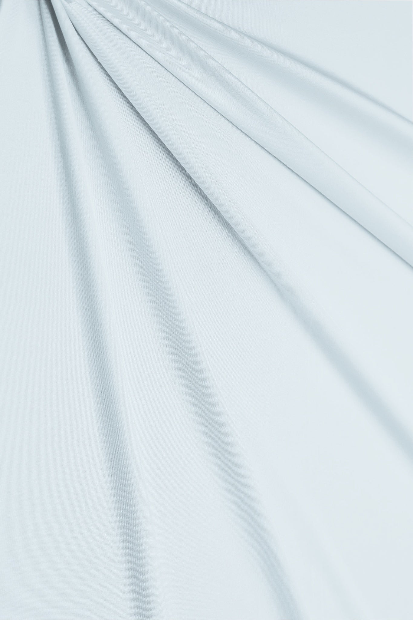 Fog Grey Mandarin Collar Giza Cotton Shirt