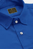 Egyptian Blue Men's Cotton Linen Shirt