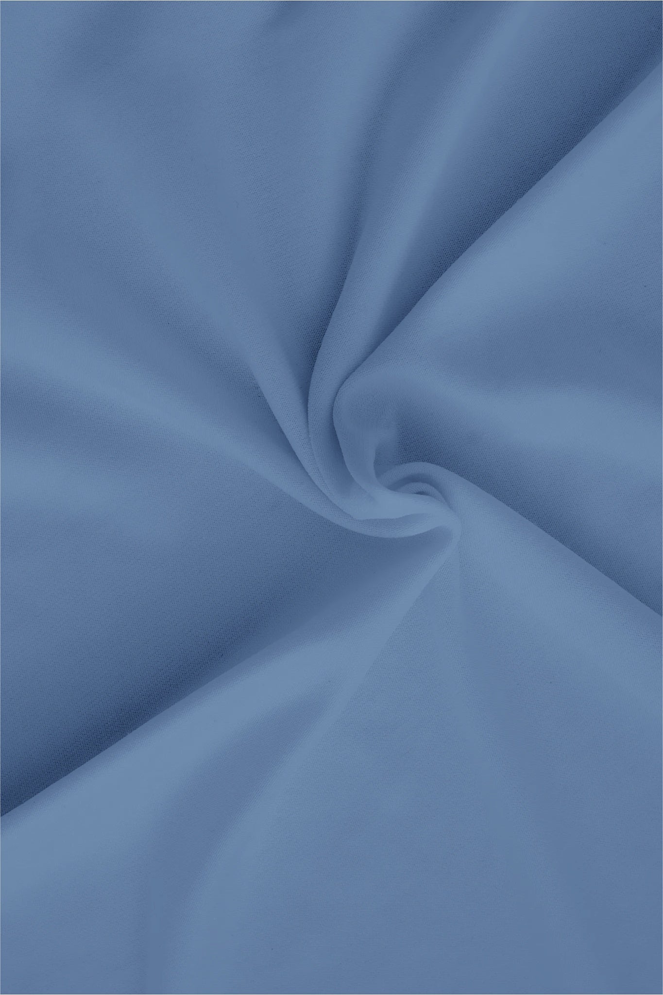 Lichen Blue Mandarin Giza Cotton Shirt