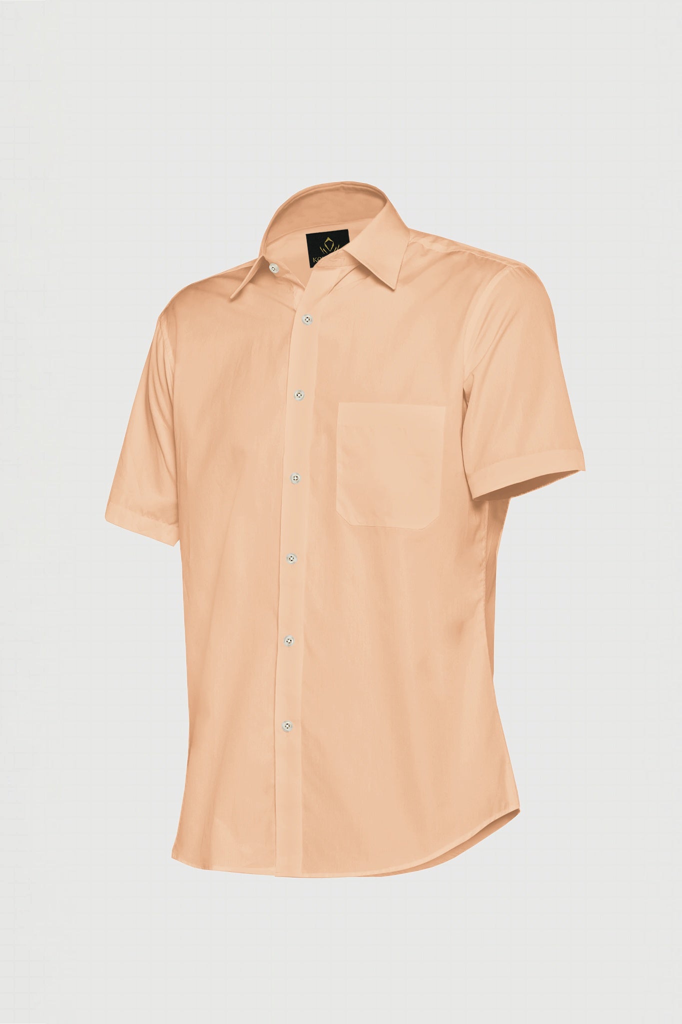 Cashmere Brown Giza Cotton Shirt