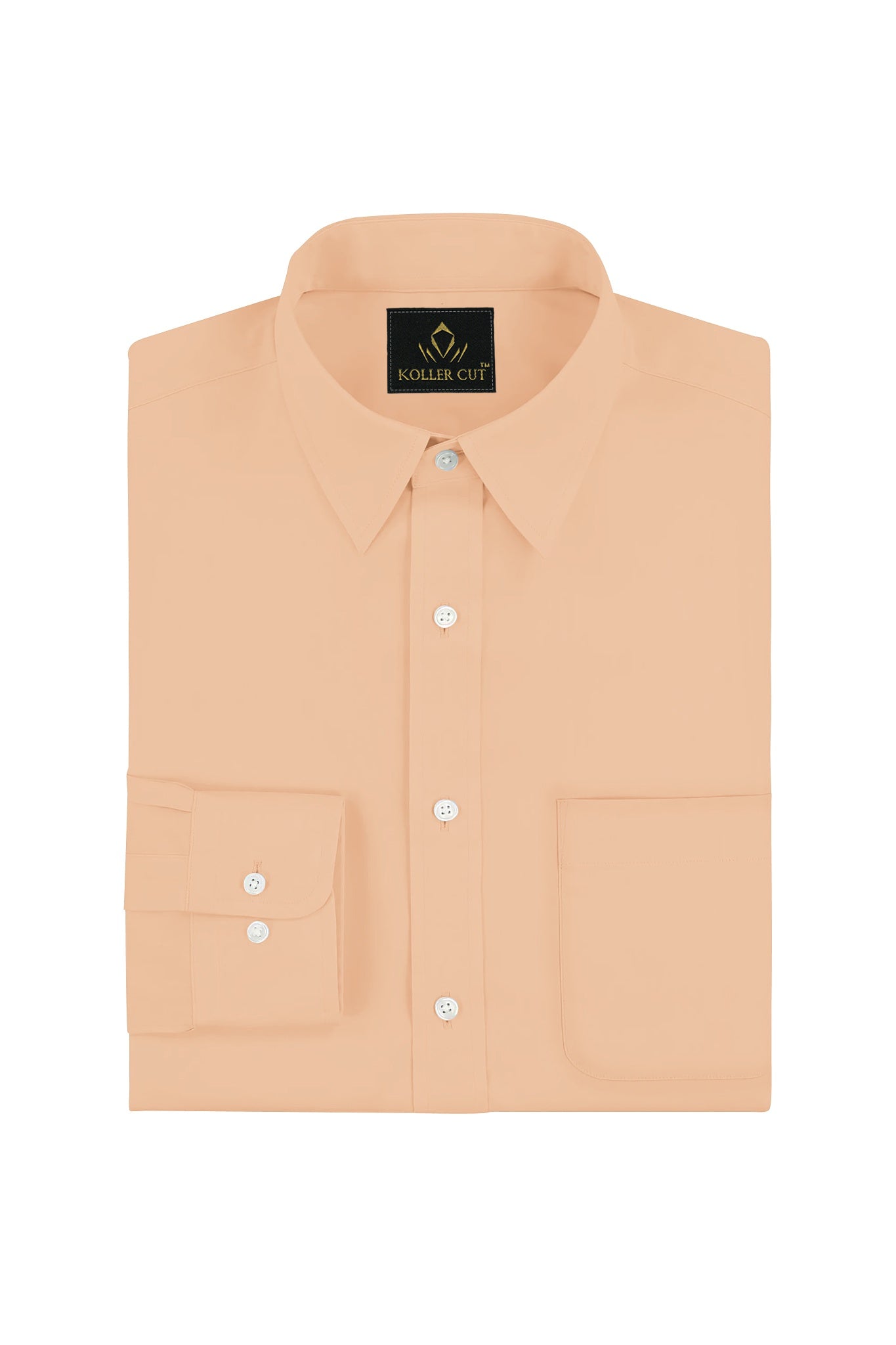 Cashmere Brown Giza Cotton Shirt