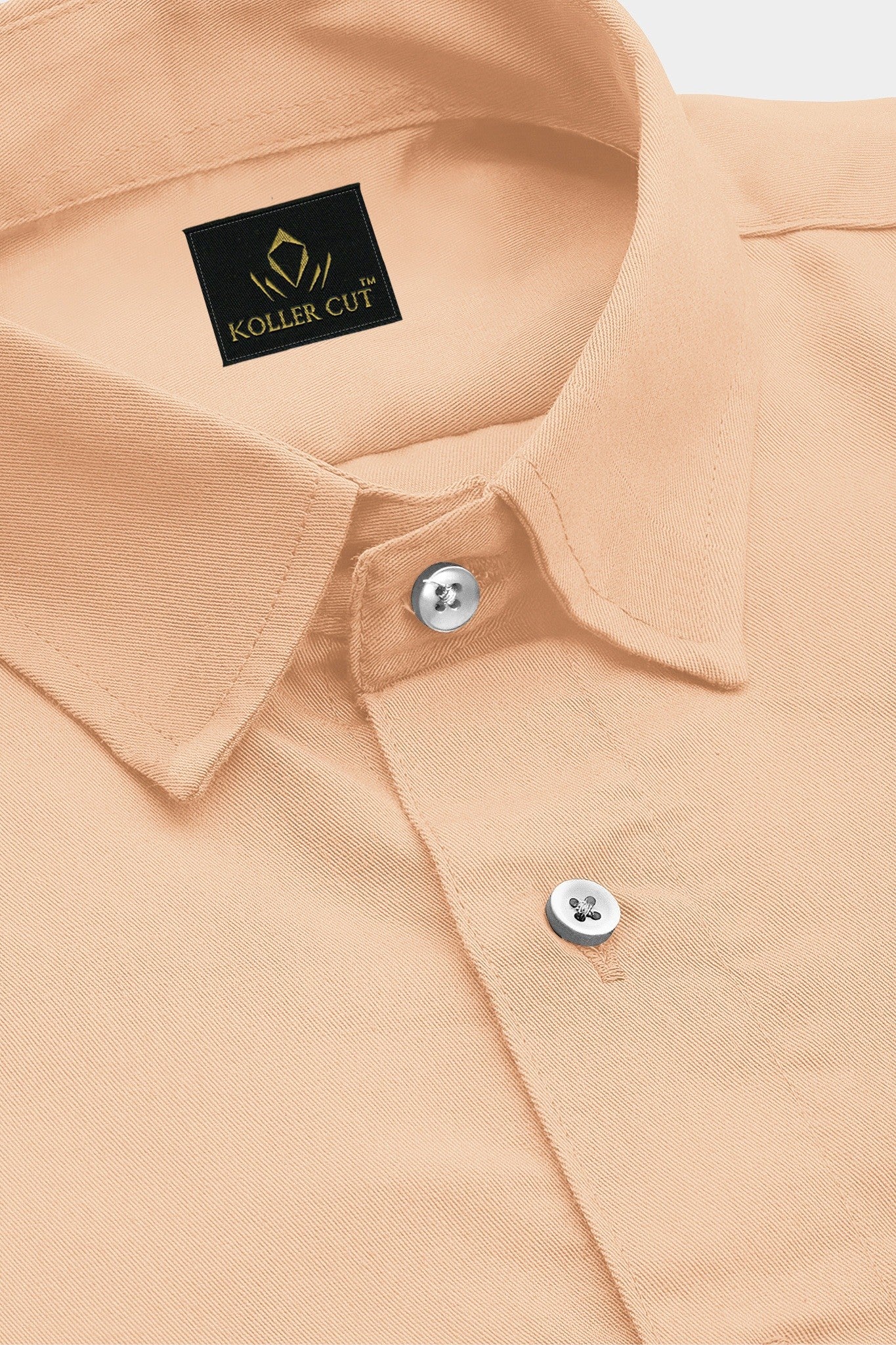 Cashmere Brown Giza Cotton Shirt