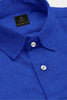Lapis Blue Luxurious Linen Shirt - Buy Linen Shirt for Men in Mumbai