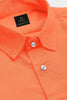 Persimmon Orange Giza Cotton Shirt