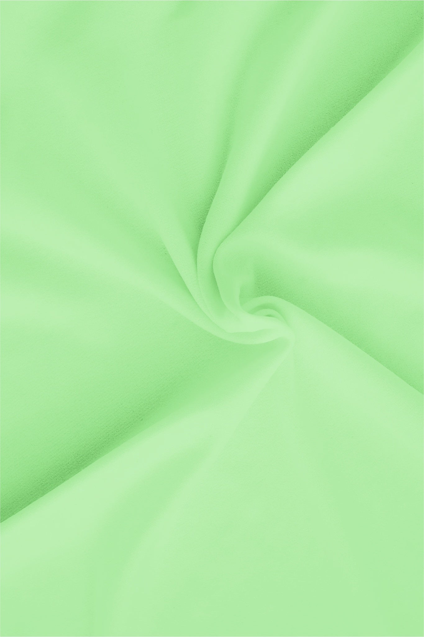 Pistachio Green Mandarin Collar Giza Cotton Shirt