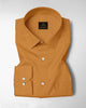 Apricot Yellow Luxurious linen shirt