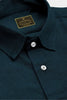 Teal Blue Luxurious Linen Shirt
