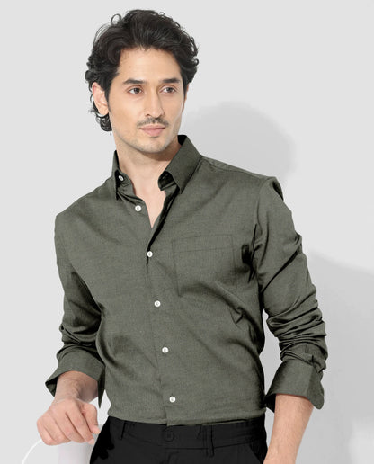 Sagebrush Green Luxurious Linen Shirt