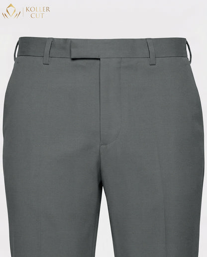 Mallard Green Wool Rich Slight Stretch Pant