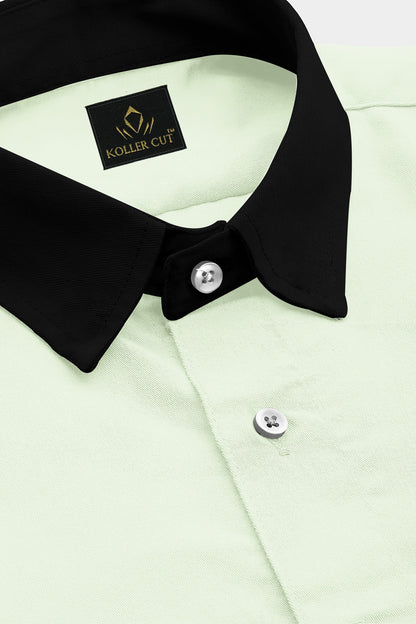 Laurel Green Designer Giza Cotton Shirt