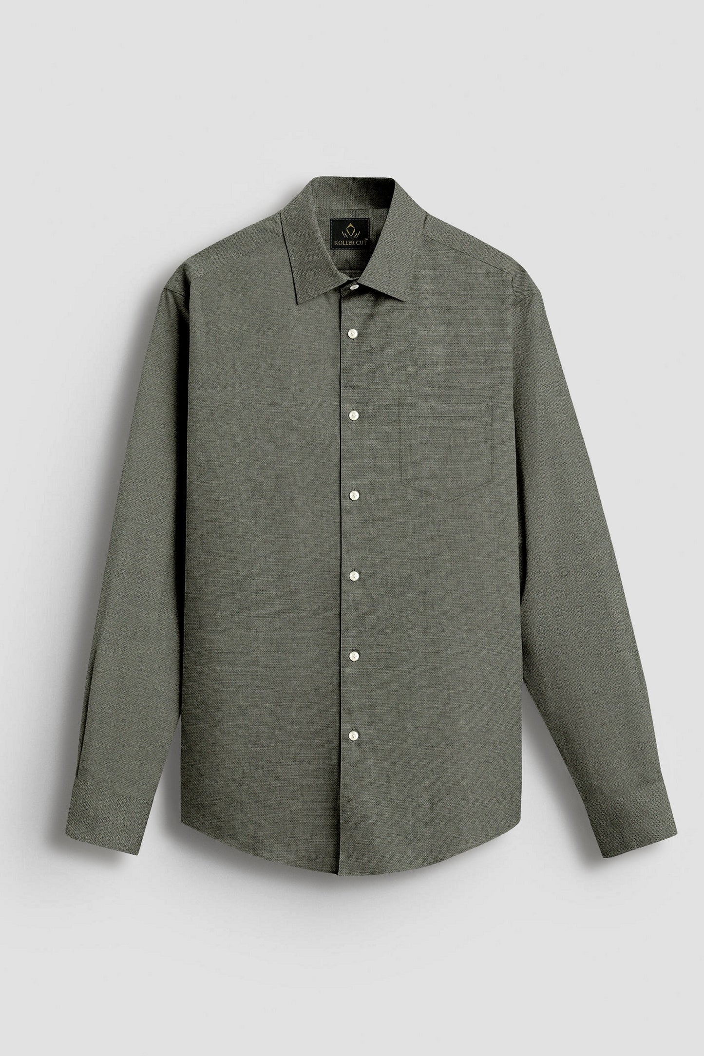 Sagebrush Green Luxurious Linen Shirt
