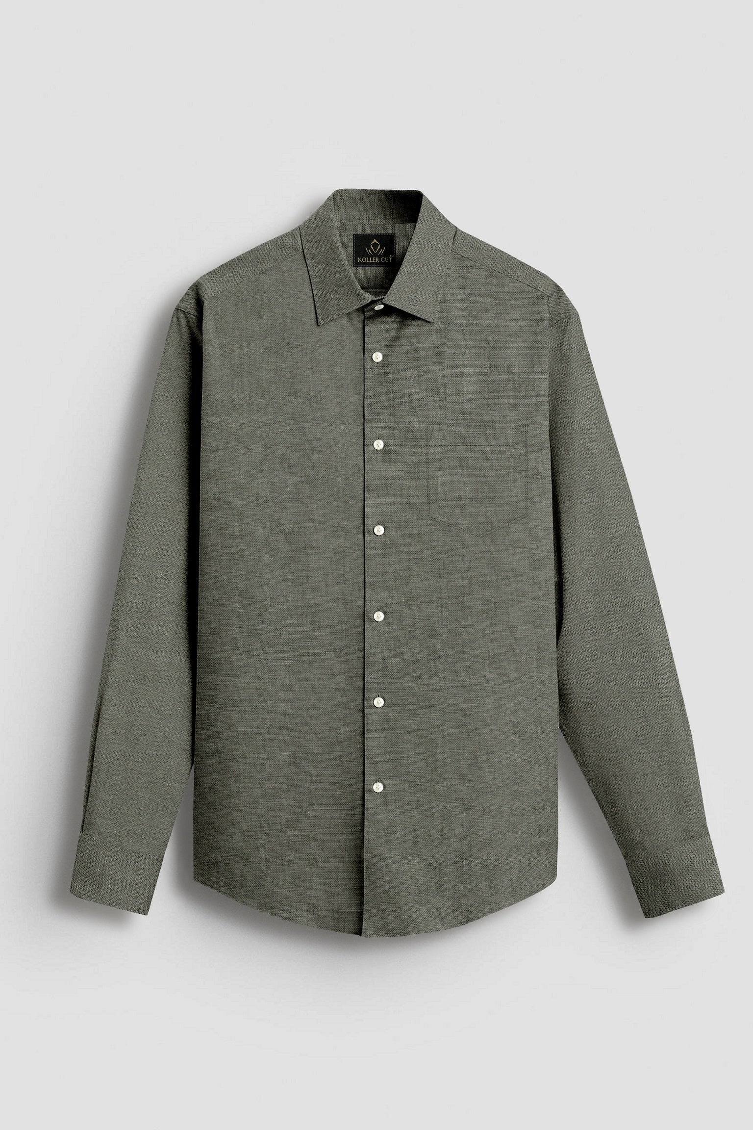 Sagebrush Green Luxurious Linen Shirt