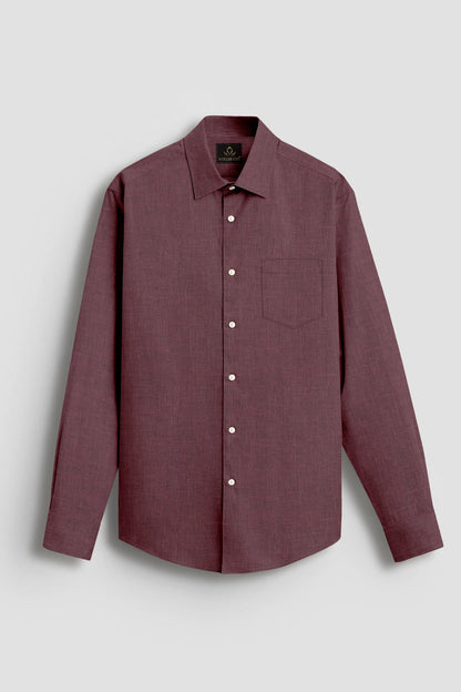 Madder Brown Luxurious Linen Shirt