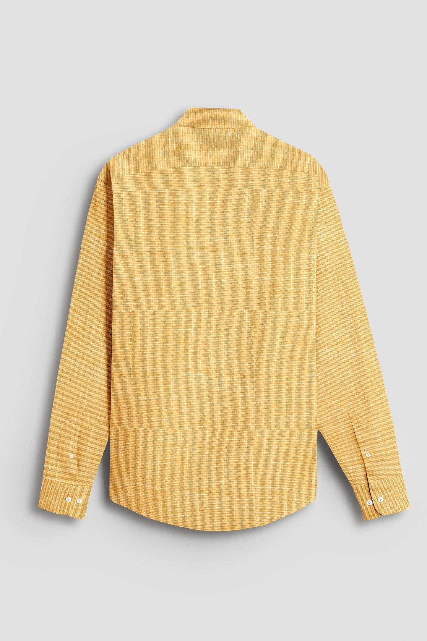 Maize Yellow Luxurious Linen Shirt