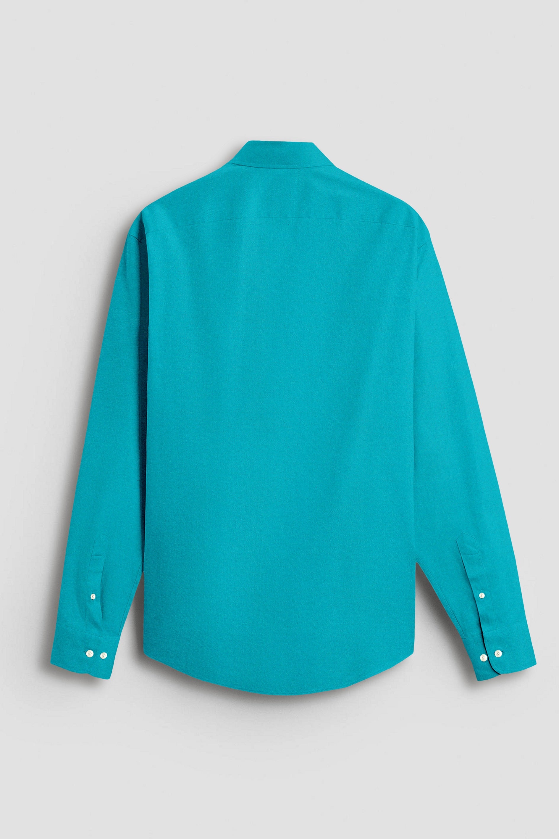 Turquoise Blue Giza Cotton Shirt