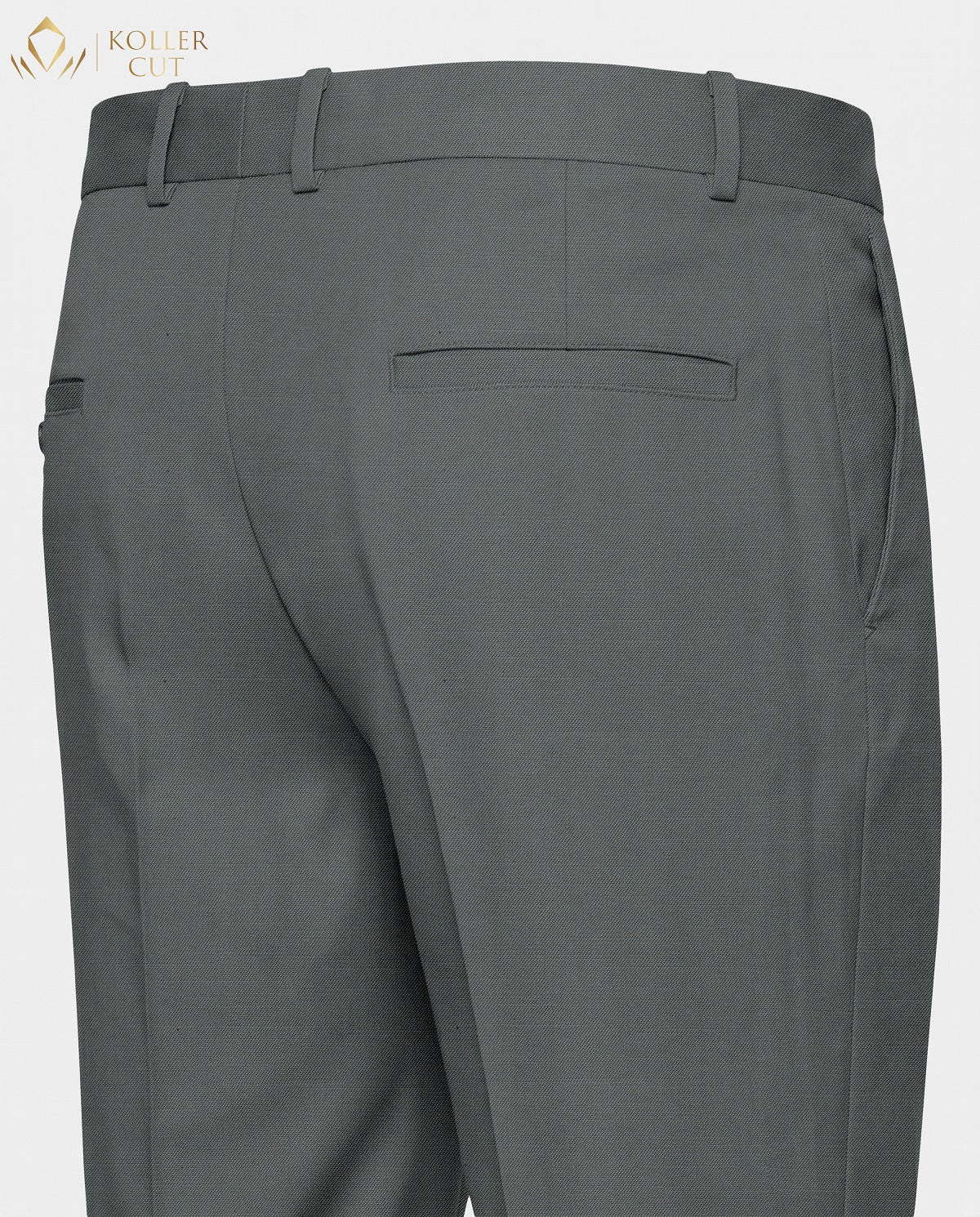 Mallard Green Wool Rich Slight Stretch Pant